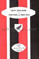 Pontypool and Cross Keys v New Zealand 1963 rugby  Programme